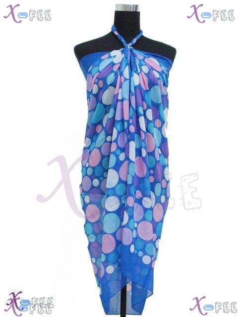estj00155 New Fashion Shawl Multi-color Swimwear Italy Muslin Bronzing Wrap Beach Sarong 1