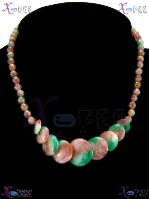 jmn00036 Jade Stone Beads Design Jewelry Fashion Necklace 1