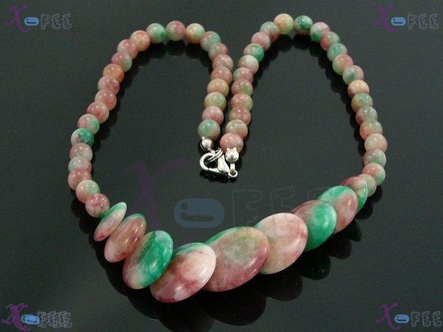 jmn00036 Jade Stone Beads Design Jewelry Fashion Necklace 2