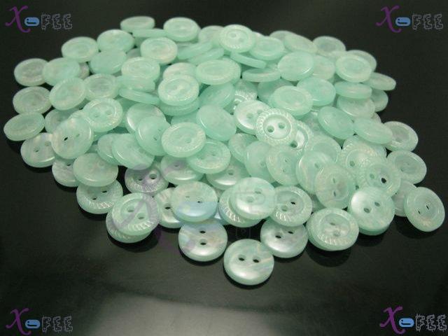 nkpf01286 New Wholesale 50PCS 18L Sewing Notions RESIN Transparent Costume Textile Buttons 1