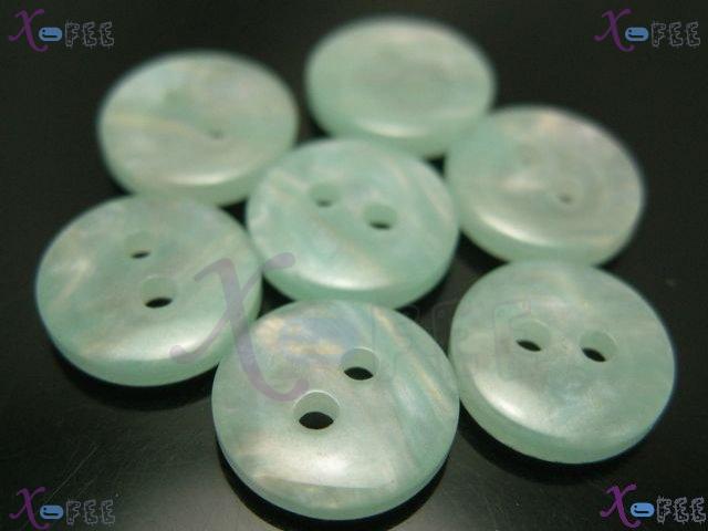 nkpf01286 New Wholesale 50PCS 18L Sewing Notions RESIN Transparent Costume Textile Buttons 3