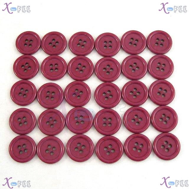 nkpf01324 Wholesale 30pcs Crafts Sewing Fabric Notions Fashion 28L Smooth Costume Buttons 3