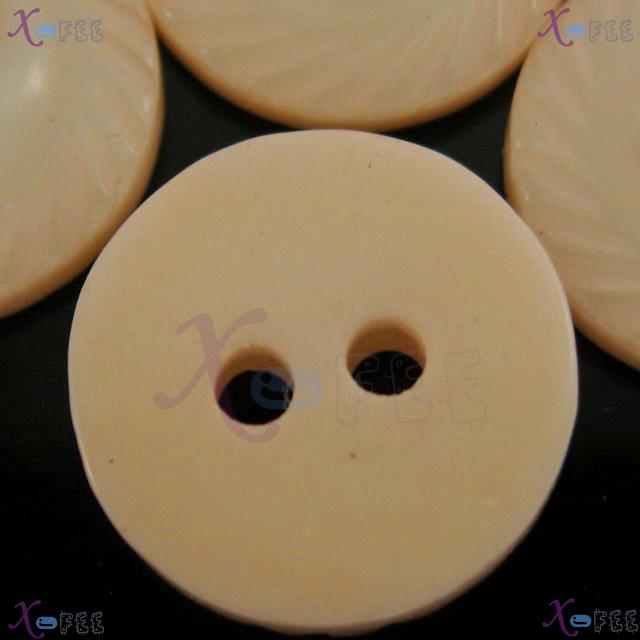 nkpf01339 Textile Beige Stereoscopic 18L 50pcs Crafts Sewing&Fabric Trend Costume Buttons 2