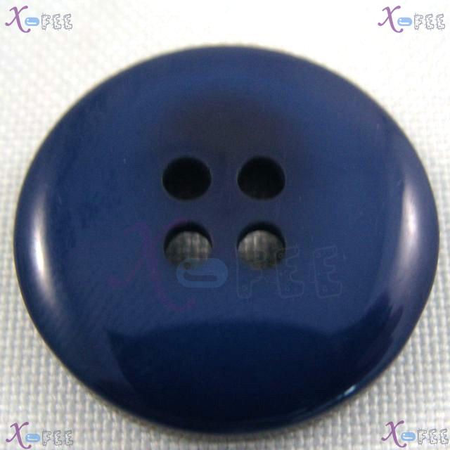 nkpf01357 NEW Wholesale Lot 5pcs Collectibles Craft Sewing 36L Navy Blue 4 Holes Buttons 2