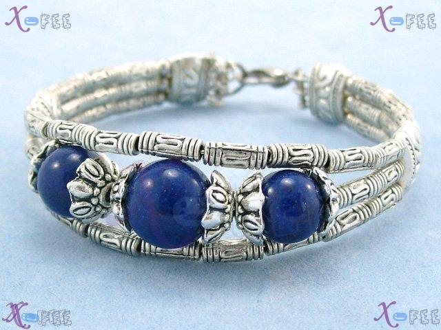 sz00214 3R Mode Tibet Silver Fashion Jewelry Collection Ornament Lapis Lazuli Bracelet 2