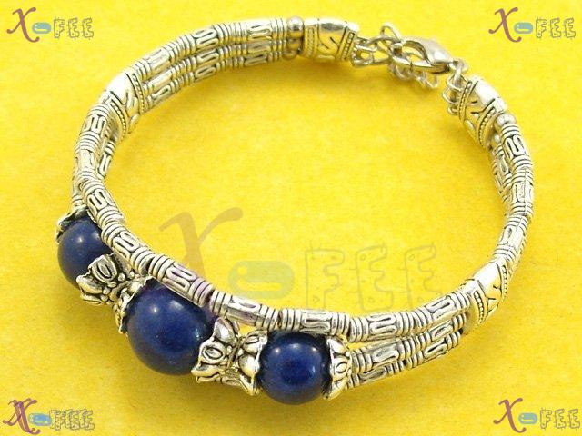sz00214 3R Mode Tibet Silver Fashion Jewelry Collection Ornament Lapis Lazuli Bracelet 4