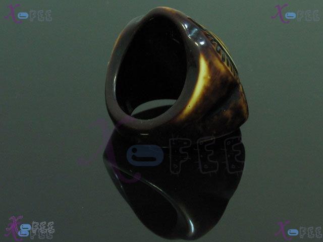 tsr00055 Tibetan Fashion Jewelry Retro Bone Engraved Sun Flower Asian Jewelry China Ring 3