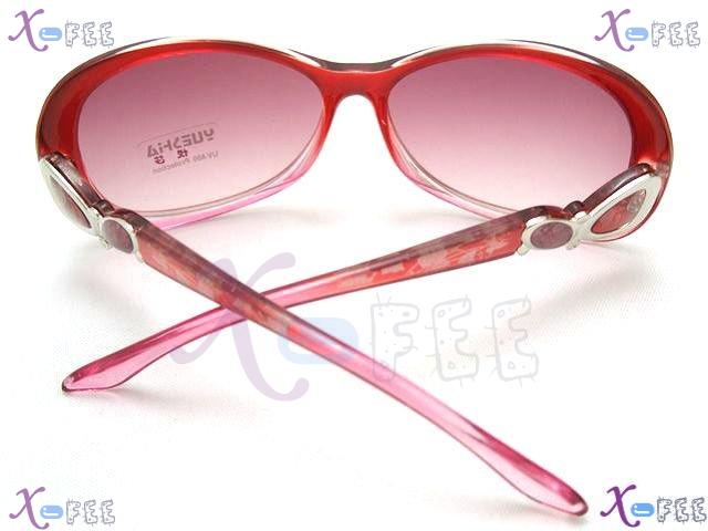 tyj00171 RED Metal UV400 Fashion Asian Eyeglasses Women's Accessories Chinese Sunglasses 4