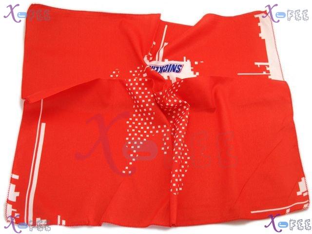 xfj00099 Deepred Fashion Woman Accessory Craft Handmade Chinese Fabric Neck Scarf Wrap 1