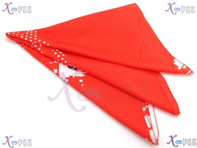 xfj00099 Deepred Fashion Woman Accessory Craft Handmade Chinese Fabric Neck Scarf Wrap 2