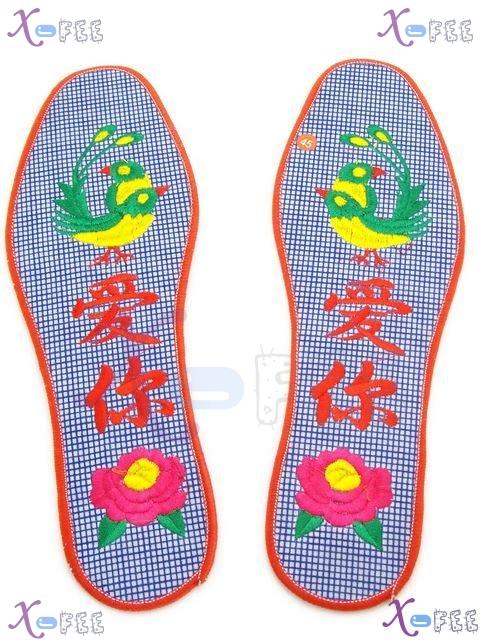 xhxd00001 Breathable Deodorant Durable Cotton Embroidered Insole 1