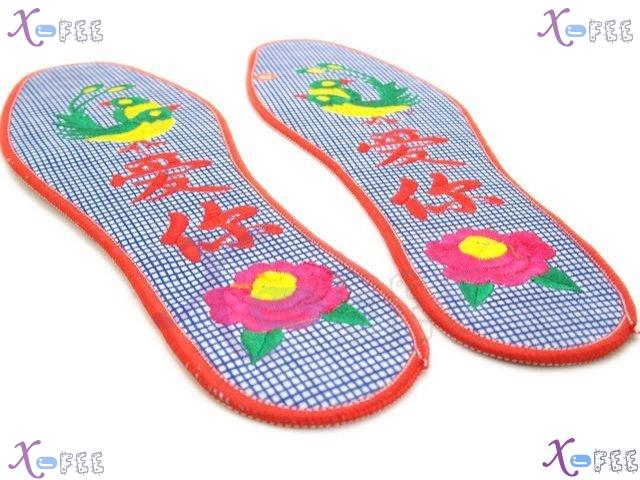 xhxd00001 Breathable Deodorant Durable Cotton Embroidered Insole 4