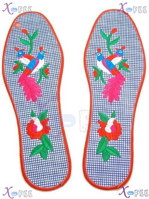 xhxd00002 Lucky New Deodorant Durable Cotton Embroidered Insole 1