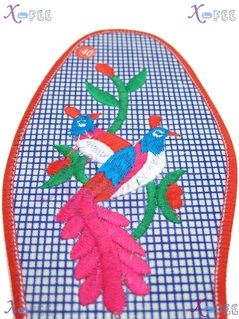 xhxd00002 Lucky New Deodorant Durable Cotton Embroidered Insole 2