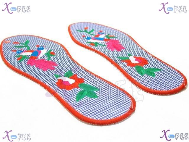 xhxd00002 Lucky New Deodorant Durable Cotton Embroidered Insole 4