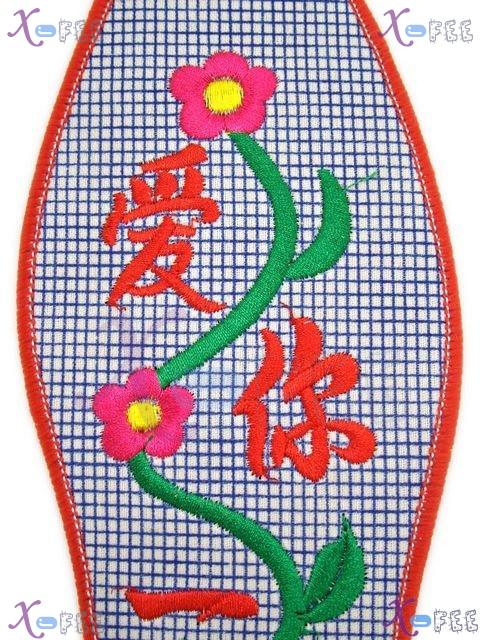 xhxd00007 Blessing Breathable Deodorant Cotton Embroidered Insole 2