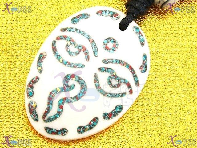 xl00261 Handmade Fad Fashion Jewelry Collection Ornament Oval Propitious Face Necklace 2
