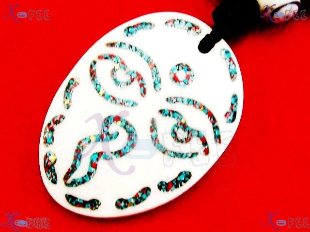 xl00261 Handmade Fad Fashion Jewelry Collection Ornament Oval Propitious Face Necklace 3