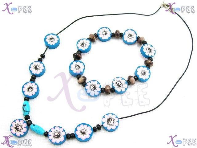 xspf00054 Healthy Collection Woman Fashion Jewelry Polystyrene Foam Circle Jewelry Sets 1