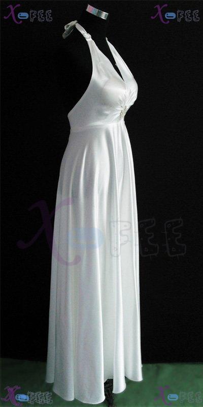 hspd00004 Cocktail Skirt Prom Party Custom-Made Halter Full Dress 2