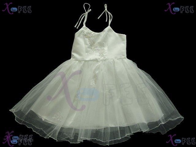 hstd00007 Wedding Party Pageant Girl's Flower Custom Made Dress 1