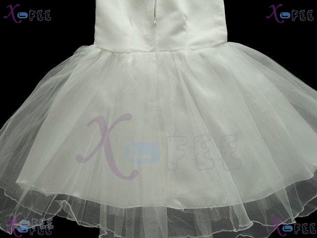 hstd00007 Wedding Party Pageant Girl's Flower Custom Made Dress 3