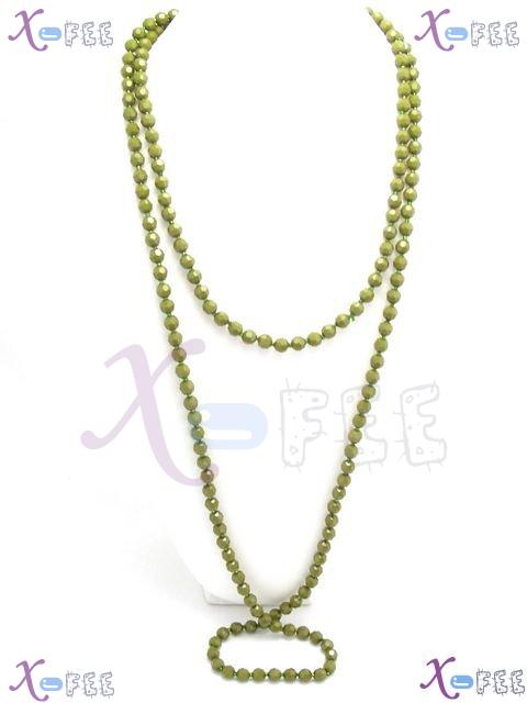 myxl00020 64inch Auqamarin Fashion Jewelry Multi-Use Sweater Chain Acrylic Necklace Twist 2