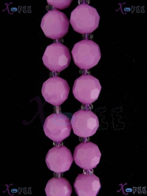 myxl00021 64 inch Violet Fashion Jewelry Multi-Use Sweater Chain Acrylic Necklace Twist 2