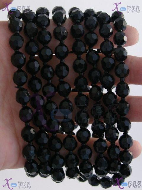 myxl00023 64inch Black Fashion Jewelry Decoration Multi-Use Sweater Chain Acrylic Necklace 3