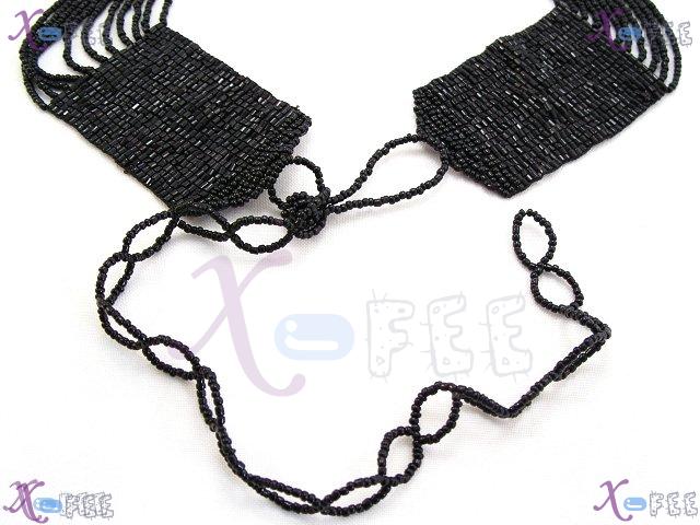 pd00012 New Fashion Accessories Black Glaze Girl's Waist Belt 4