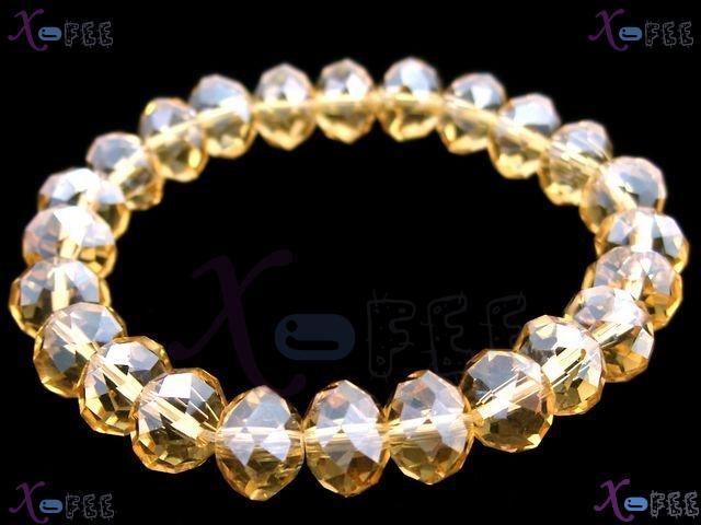 sl00346 Glittering Fashion Jewelry Polyhedral Auspicious China Crystal Beads Bracelet 1