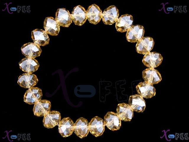 sl00346 Glittering Fashion Jewelry Polyhedral Auspicious China Crystal Beads Bracelet 2