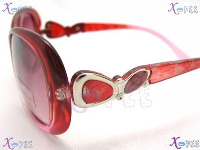 tyj00171 RED Metal UV400 Fashion Asian Eyeglasses Women's Accessories Chinese Sunglasses 3