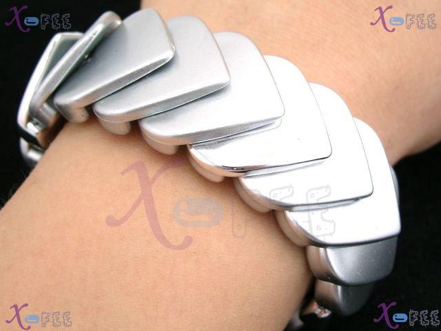 yklb00074 Collection Woman Fashion Jewelry Argent Metropolis ACRYLIC Stretch Love Bracelet 4